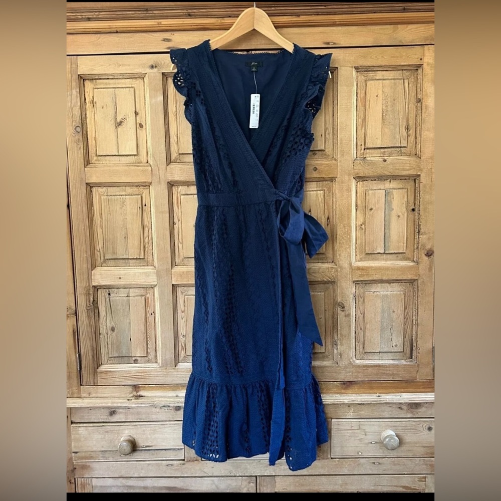 J Crew eyelet dress